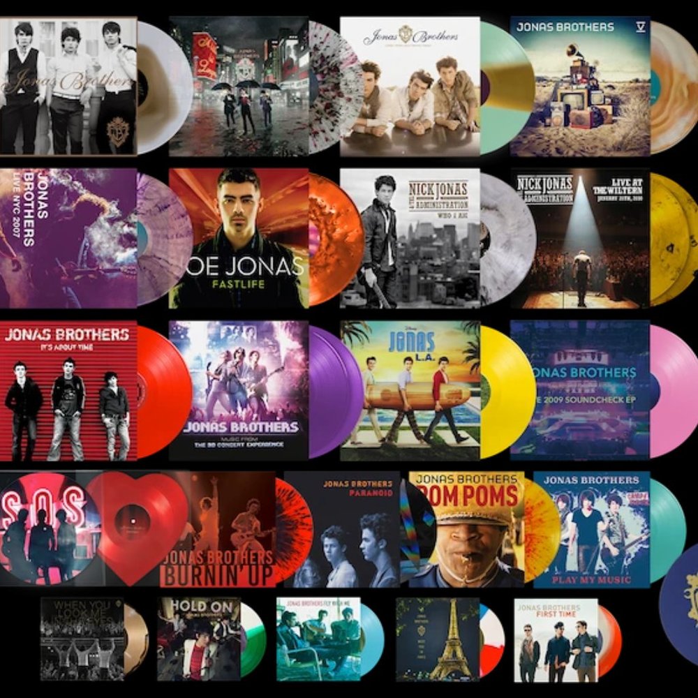 Jonas Brothers Vinyl Club RARE Vinyls